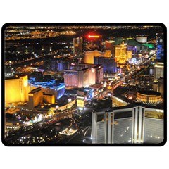 Las Vegas 1 Double Sided Fleece Blanket (large) 