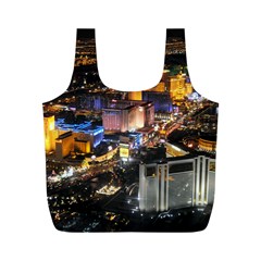 Las Vegas 1 Full Print Recycle Bags (m)  by trendistuff