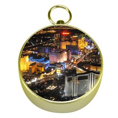 Las Vegas 1 Gold Compasses by trendistuff