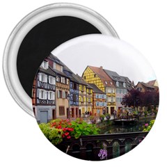 Colmar France 3  Magnets by trendistuff