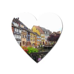 Colmar France Heart Magnet by trendistuff