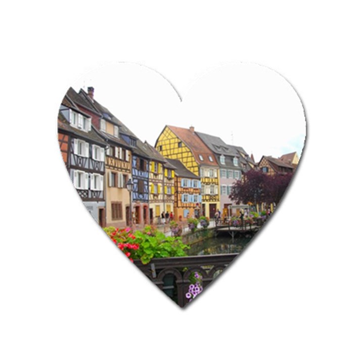 COLMAR FRANCE Heart Magnet