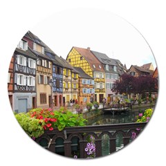 Colmar France Magnet 5  (round) by trendistuff