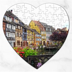 COLMAR FRANCE Jigsaw Puzzle (Heart)