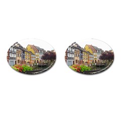 Colmar France Cufflinks (oval) by trendistuff