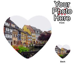 Colmar France Multi-purpose Cards (heart)  by trendistuff