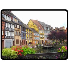 Colmar France Fleece Blanket (large)  by trendistuff