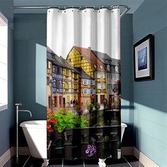 Colmar France Shower Curtain 36  X 72  (stall)  by trendistuff