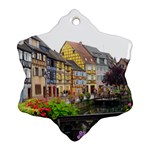 COLMAR FRANCE Snowflake Ornament (2-Side) Front