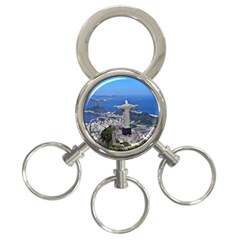 Christ On Corcovado 3-ring Key Chains by trendistuff