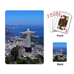 Christ On Corcovado Playing Card