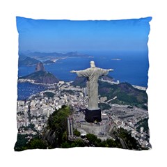 Christ On Corcovado Standard Cushion Case (one Side)  by trendistuff