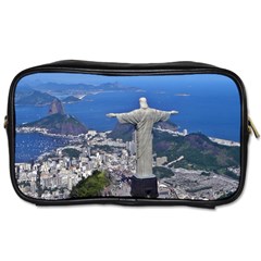 Christ On Corcovado Toiletries Bags by trendistuff