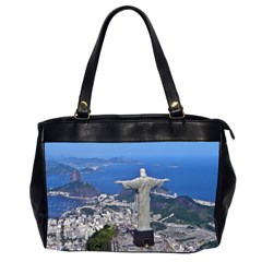 Christ On Corcovado Office Handbags (2 Sides)  by trendistuff