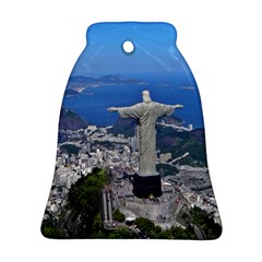 Christ On Corcovado Ornament (bell)  by trendistuff