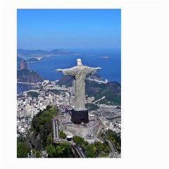 Christ On Corcovado Large Garden Flag (two Sides) by trendistuff