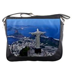 Christ On Corcovado Messenger Bags by trendistuff