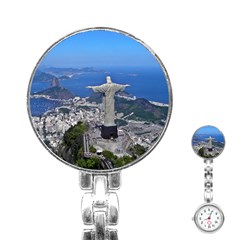 Christ On Corcovado Stainless Steel Nurses Watches by trendistuff