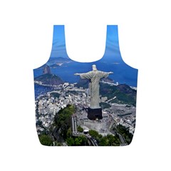 Christ On Corcovado Full Print Recycle Bags (s)  by trendistuff