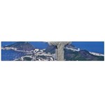 CHRIST ON CORCOVADO Flano Scarf (Large)  Front