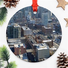 Chicago Ornament (round)  by trendistuff