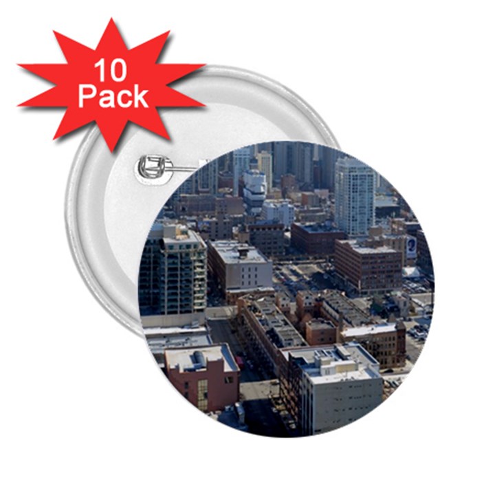 CHICAGO 2.25  Buttons (10 pack) 