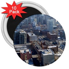 Chicago 3  Magnets (10 Pack)  by trendistuff