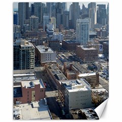 Chicago Canvas 11  X 14   by trendistuff