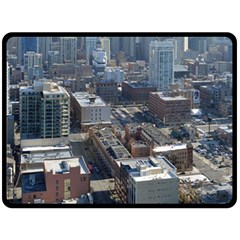 Chicago Fleece Blanket (large)  by trendistuff