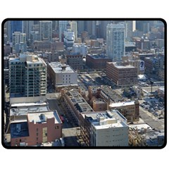 Chicago Fleece Blanket (medium)  by trendistuff