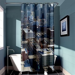 Chicago Shower Curtain 36  X 72  (stall) 