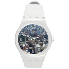 Chicago Round Plastic Sport Watch (m) by trendistuff