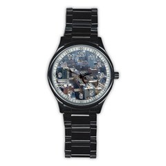 Chicago Stainless Steel Round Watches by trendistuff