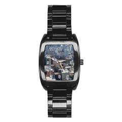 Chicago Stainless Steel Barrel Watch by trendistuff