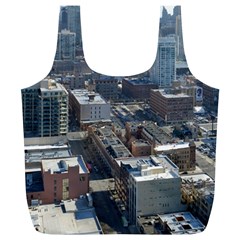 Chicago Full Print Recycle Bags (l)  by trendistuff