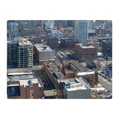 Chicago Double Sided Flano Blanket (mini)  by trendistuff