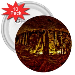 Volcano Cave 3  Buttons (10 Pack) 