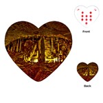 VOLCANO CAVE Playing Cards (Heart)  Front