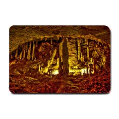 Volcano Cave Small Doormat  by trendistuff