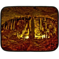 Volcano Cave Double Sided Fleece Blanket (mini) 