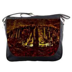 Volcano Cave Messenger Bags by trendistuff