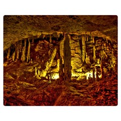 Volcano Cave Double Sided Flano Blanket (medium)  by trendistuff