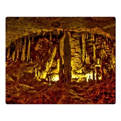 Volcano Cave Double Sided Flano Blanket (large)  by trendistuff