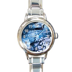 Svmnafellsjvkull Round Italian Charm Watches by trendistuff