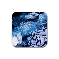 Svmnafellsjvkull Rubber Square Coaster (4 Pack)  by trendistuff