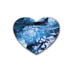 Svmnafellsjvkull Heart Coaster (4 Pack)  by trendistuff