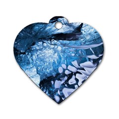 Svmnafellsjvkull Dog Tag Heart (one Side) by trendistuff