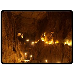 Skocjan Caves Fleece Blanket (large)  by trendistuff