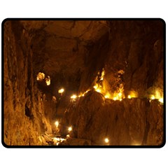 Skocjan Caves Fleece Blanket (medium) 