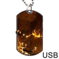 Skocjan Caves Dog Tag Usb Flash (one Side)